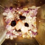 Creazione orgonite piramide 12 cm - fase 2 Creazione orgonite piramide 12 cm