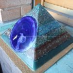 Piramide Orgonite Space Mother terminata