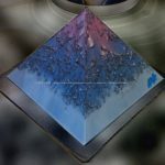 Orgone Vegan - Pyramid quartz shungit 004