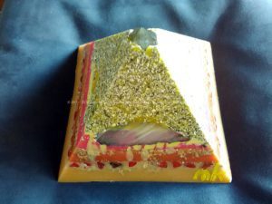 Weather Map - Piramide Orgonite Special 17 cm 02