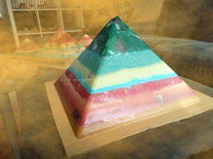 Election Day 24 cm pyramid orgonite