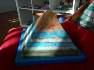 Jamaica 24 cm pyramid orgonite