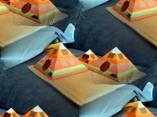 Atitlan - Gizah pyramids orgonite set