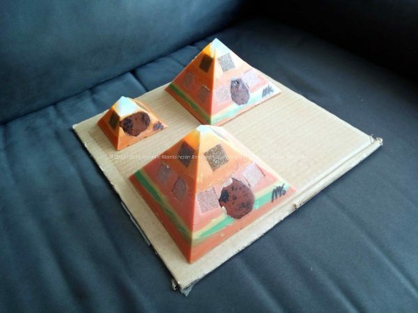 Atitlan - Gizah pyramids orgonite set