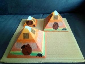 Atitlan - Gizah pyramids orgonite set