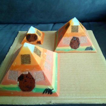 Atitlan - Gizah pyramids orgonite set