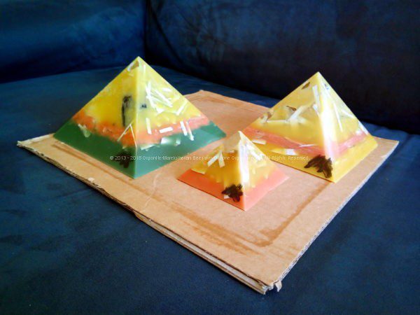 Ejutla Gizah pyramids orgonite set