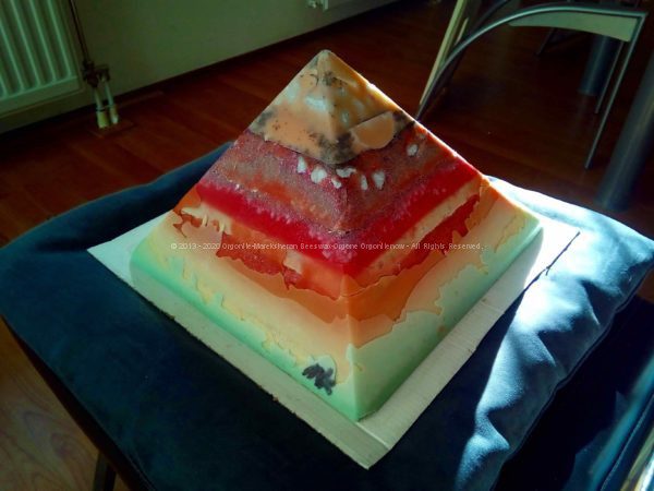 Burn satan Burn pyramid orgonite