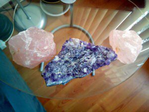 Rose & Amethyst Quartz